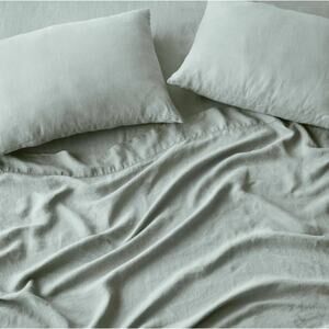 The Citizenry Stonewashed Linen Sheet Set Cal King Seaglass – New